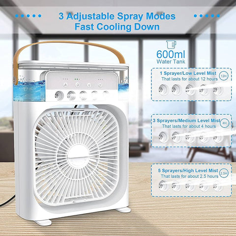 Portable Air & Ac Cooling Fan 2026